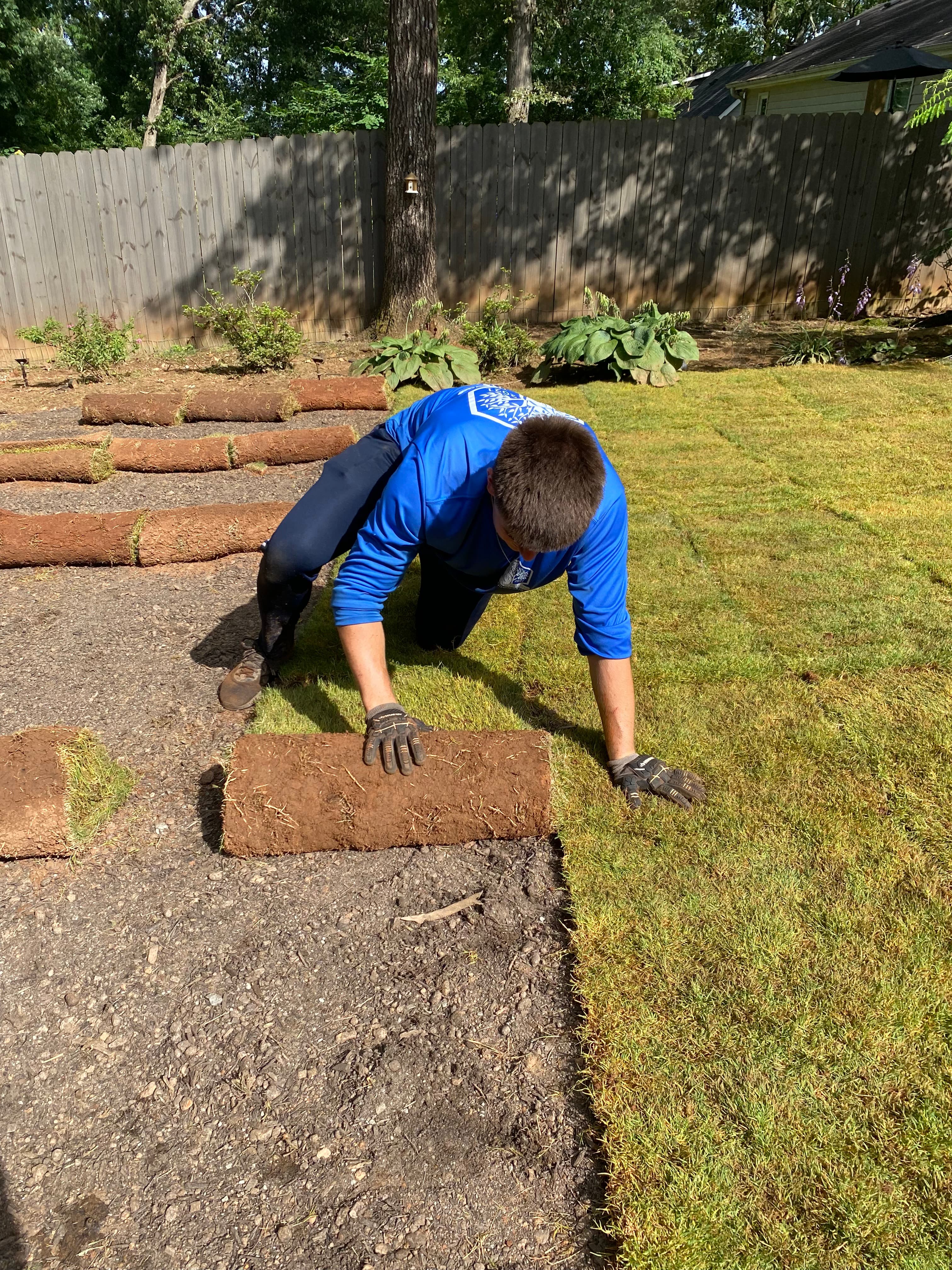 Our landscaping work